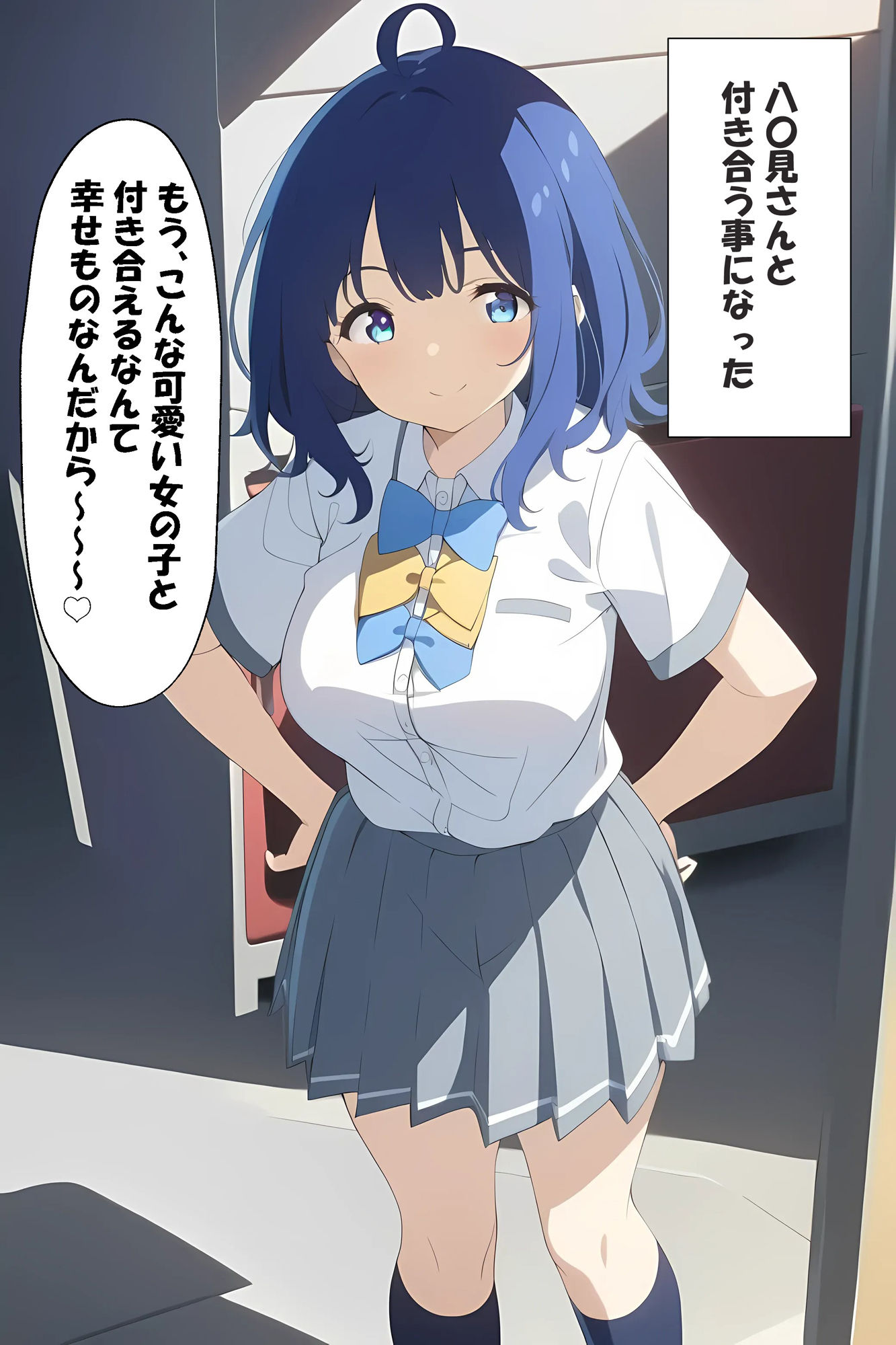 サンプル画像1:八〇見さんと恋人になった話(ももぞの亭) [d_474854]