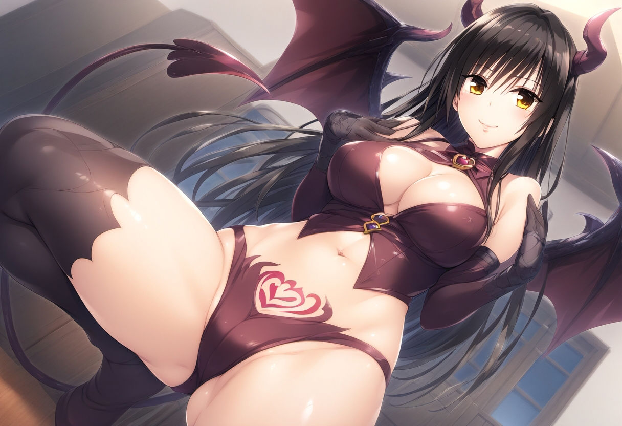 サンプル画像2:古〇川唯  サキュバスエッチ(タカーノ) [d_475034]