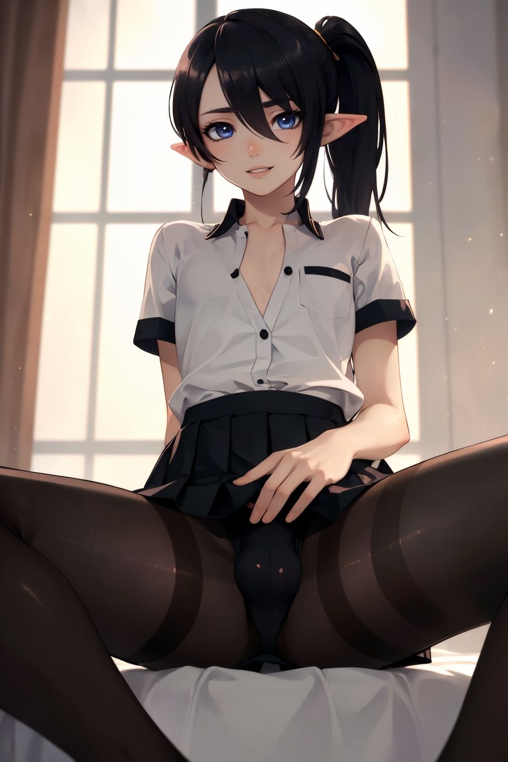 サンプル画像4:［Bokkemon］ エルフの男の娘ミニCG集 5本セット 2 （Vol.6 – Vol.10）(Bokkemon) [d_475042]