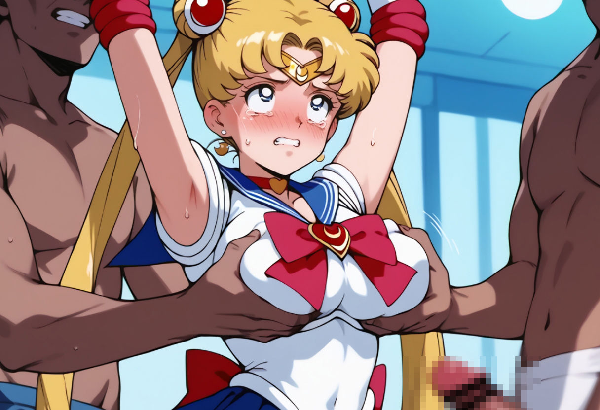 サンプル画像1:放課後ヒロインズ セーラームーン（月野うさぎ）(ヒロイン turbo type D) [d_475066]