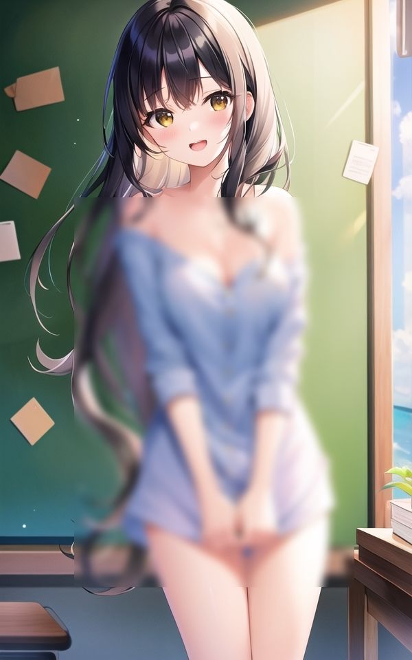 サンプル画像2:まだ授業終わってないよ(ペロメロン) [d_475092]