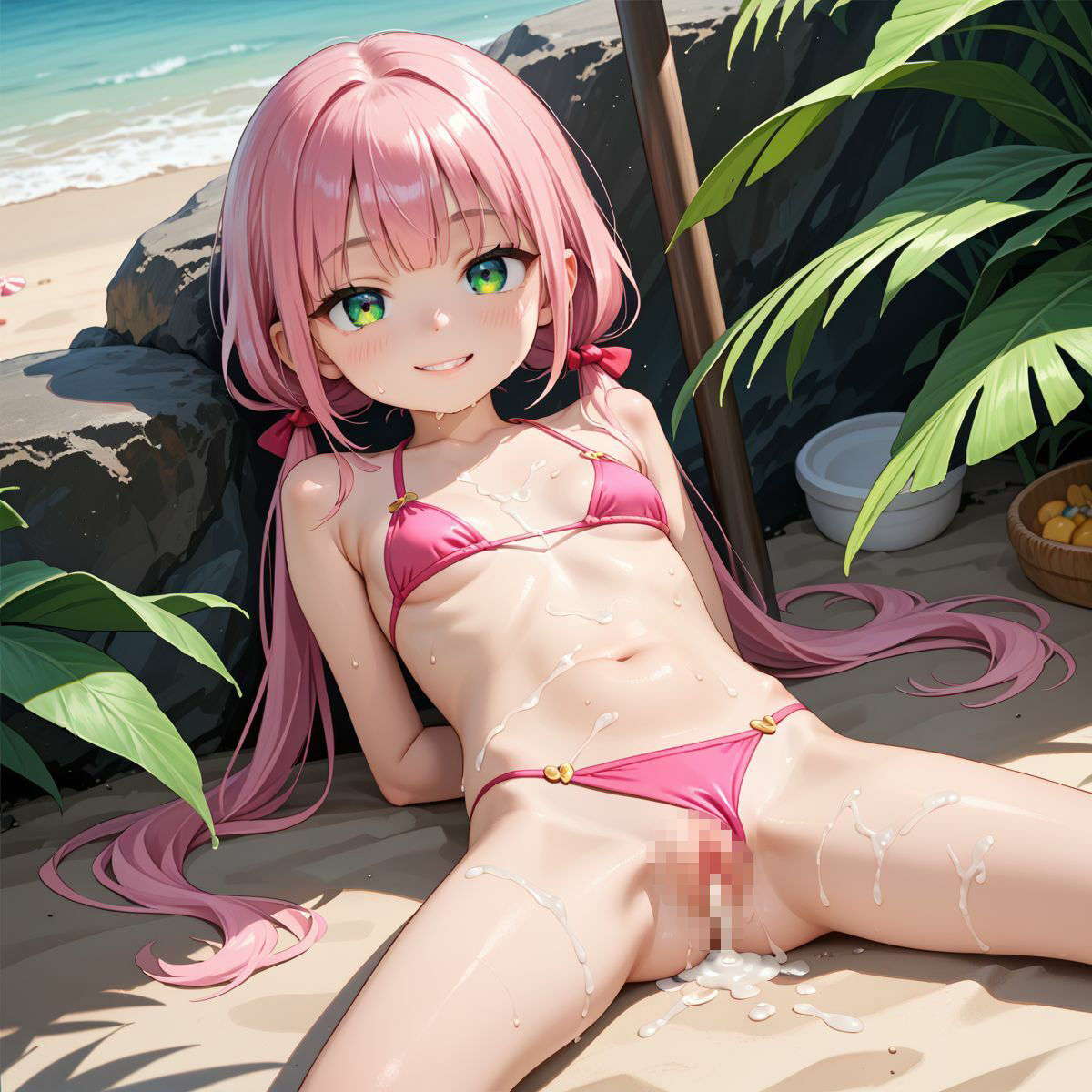 サンプル画像5:水着少女と中出しリゾート(ウェッティ) [d_475106]