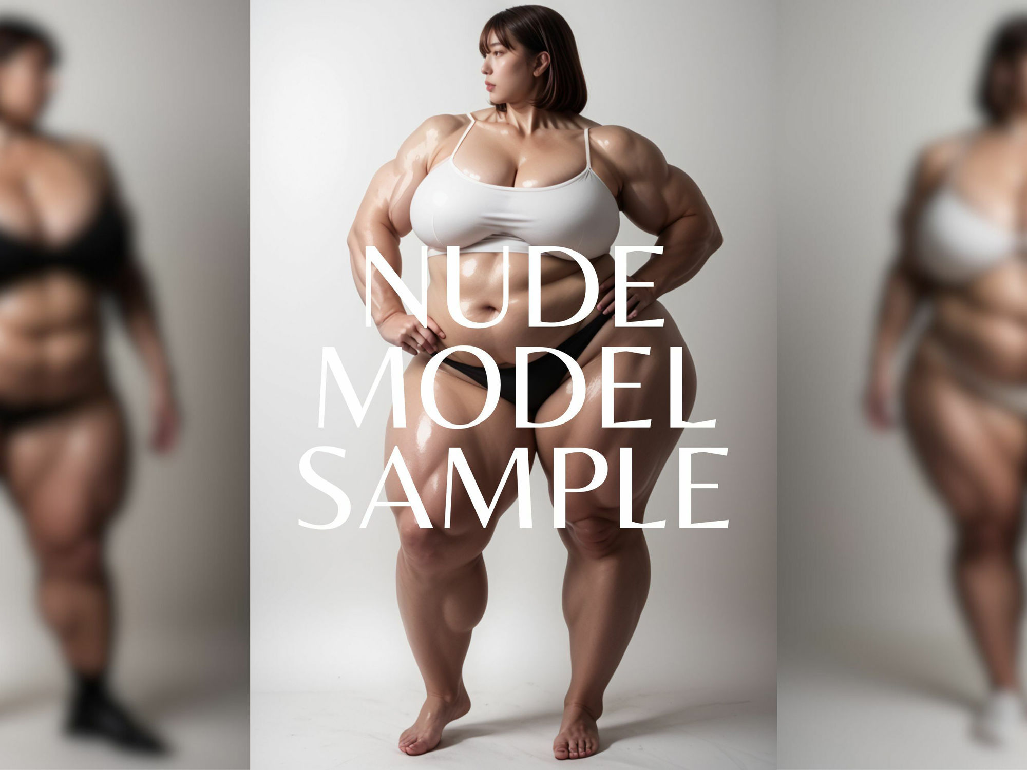 サンプル画像1:NIKUKAN NUDE MODEL_vol5_ガチムチ体型(肉感至上主義) [d_475131]