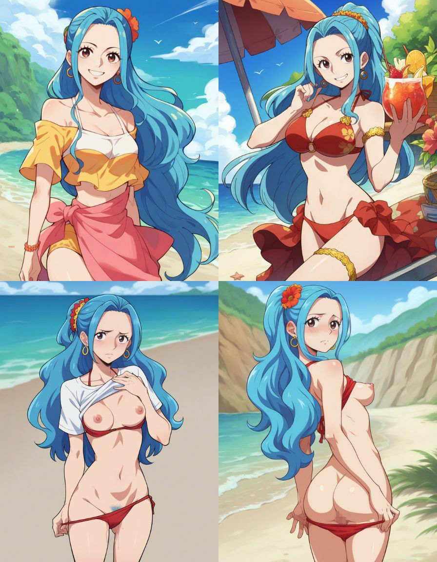 サンプル画像1:IF・・・憧れのヒロインがエチエチだったら・・・ ワンピ〇ス ネフ〇ルタリ・〇ビ編(いちごミルクif) [d_475211]