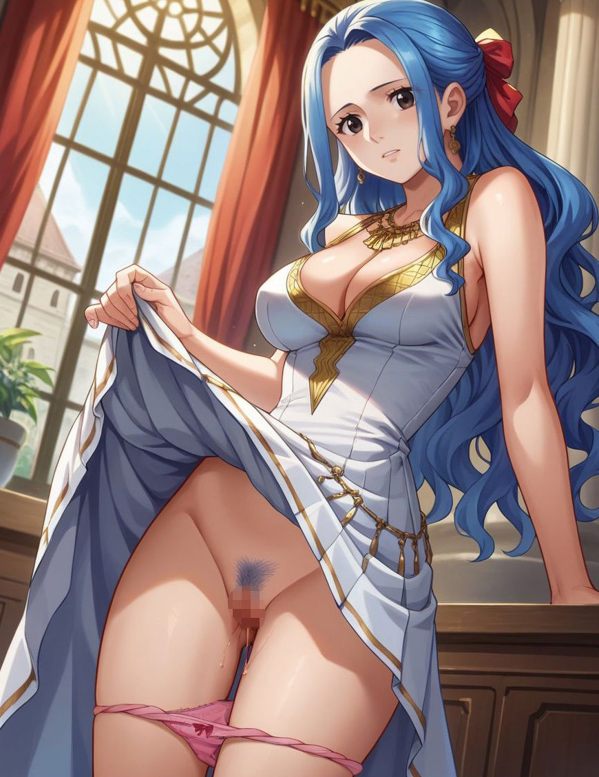 サンプル画像6:IF・・・憧れのヒロインがエチエチだったら・・・ ワンピ〇ス ネフ〇ルタリ・〇ビ編(いちごミルクif) [d_475211]