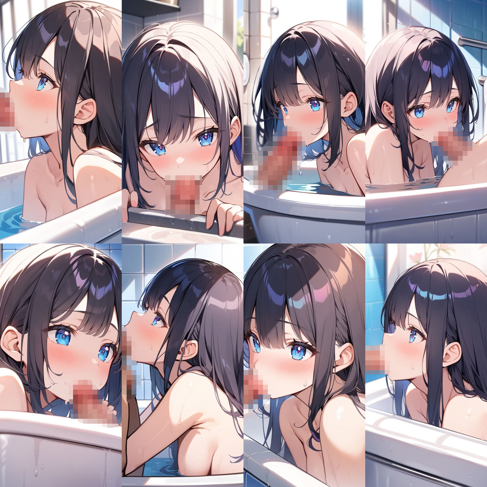 サンプル画像5:【禁断の関係】女子〇生のお姉ちゃんと一緒にお風呂【500枚】(女子高生) [d_475262]