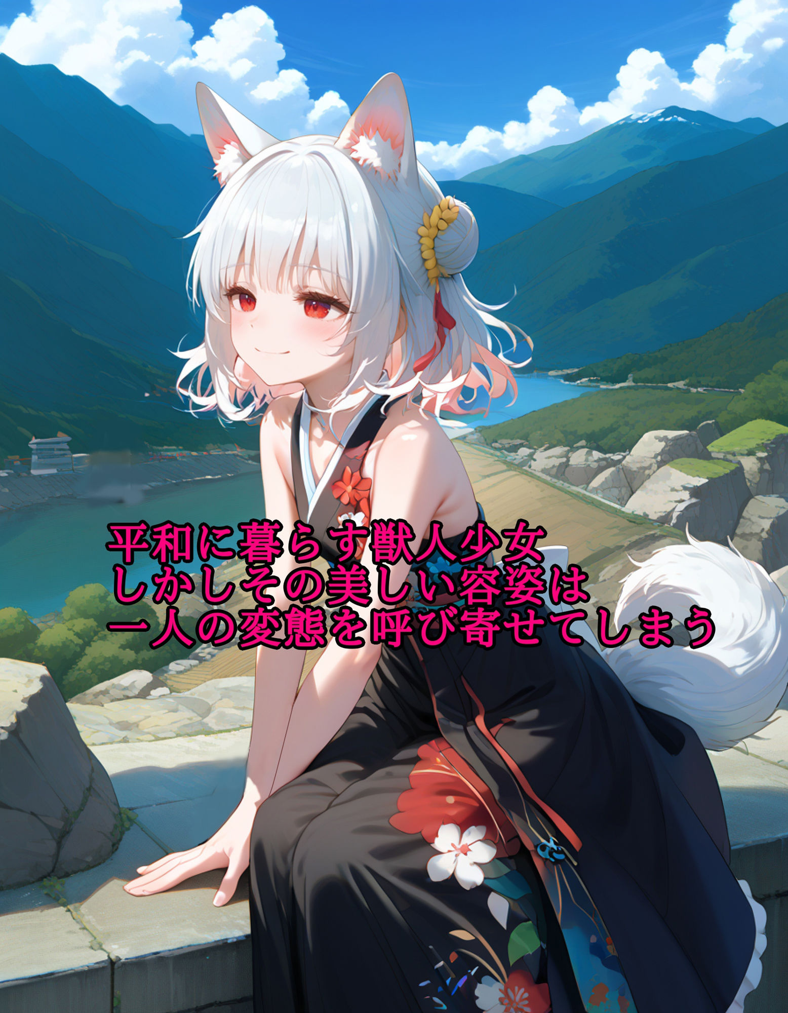 サンプル画像1:捉われの獣人少女(テギンペ) [d_475299]