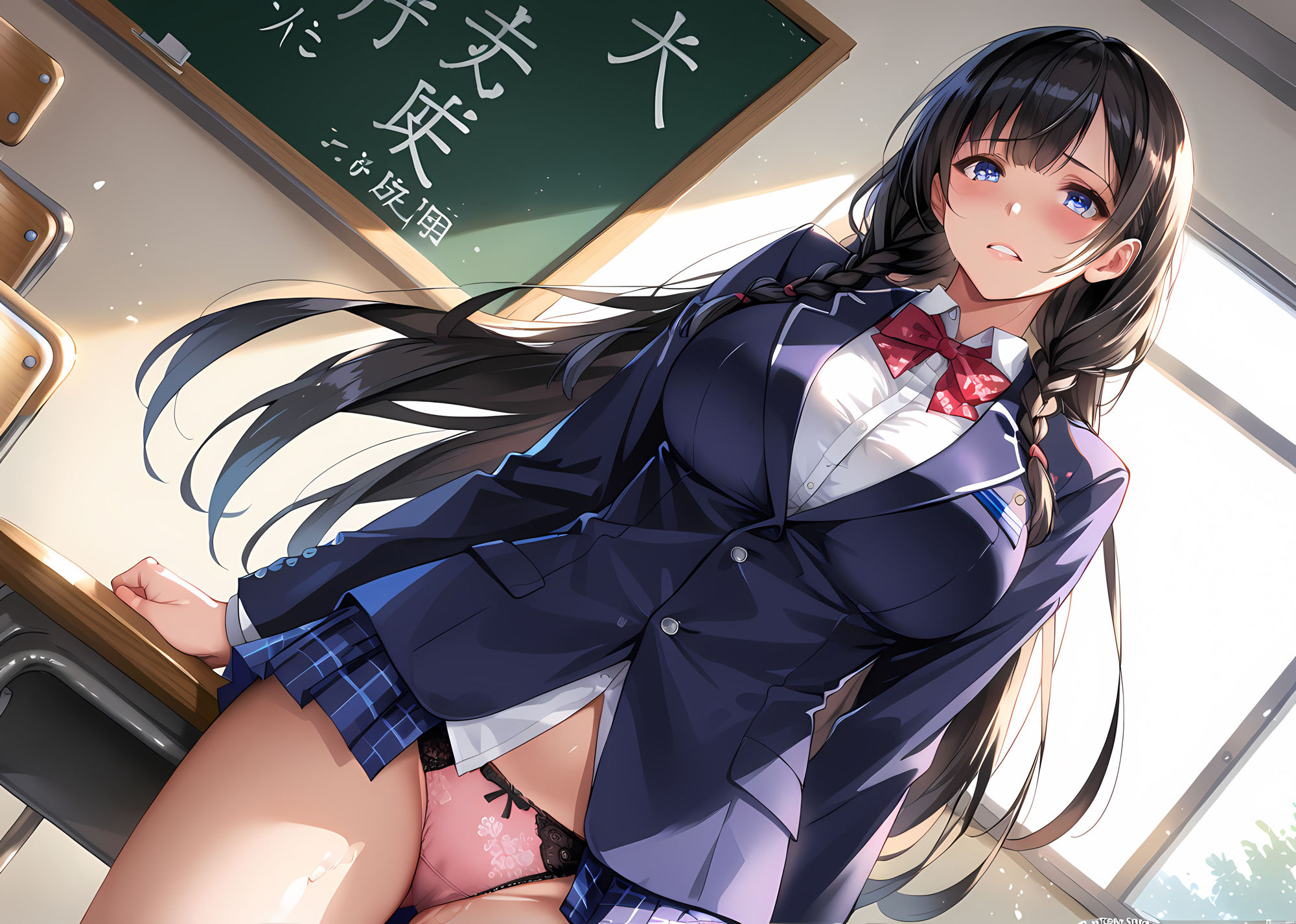 サンプル画像1:学校でオ◯ニーしてもいいよね？5(Ai Girls Labo) [d_475303]