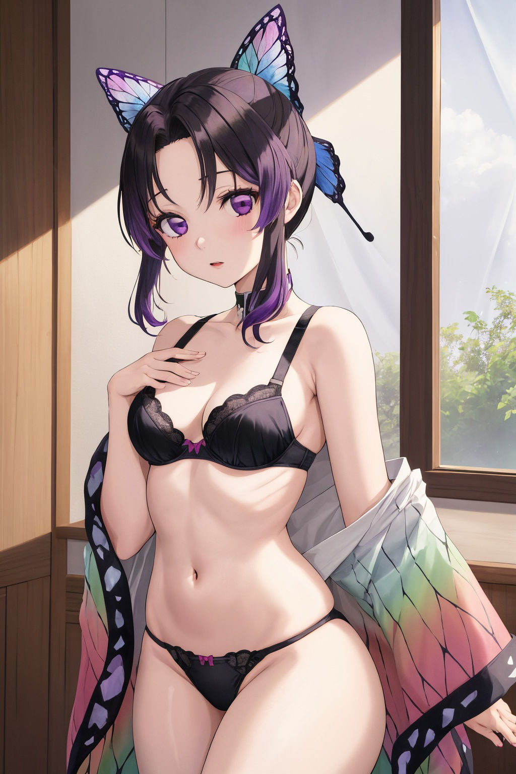 サンプル画像6:【鬼滅●刃】胡蝶しのぶのエロCGイラスト集(アトリエわたあめ) [d_475318]