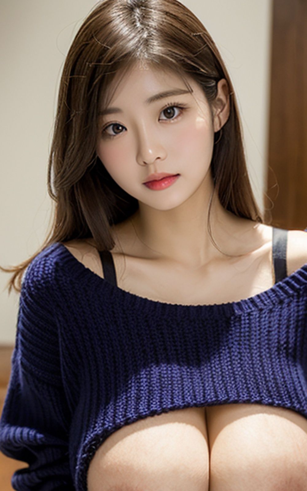 サンプル画像3:巨乳ぎりぎり美女【AIグラドル編集部vol.178】(AI美女出版) [d_475459]