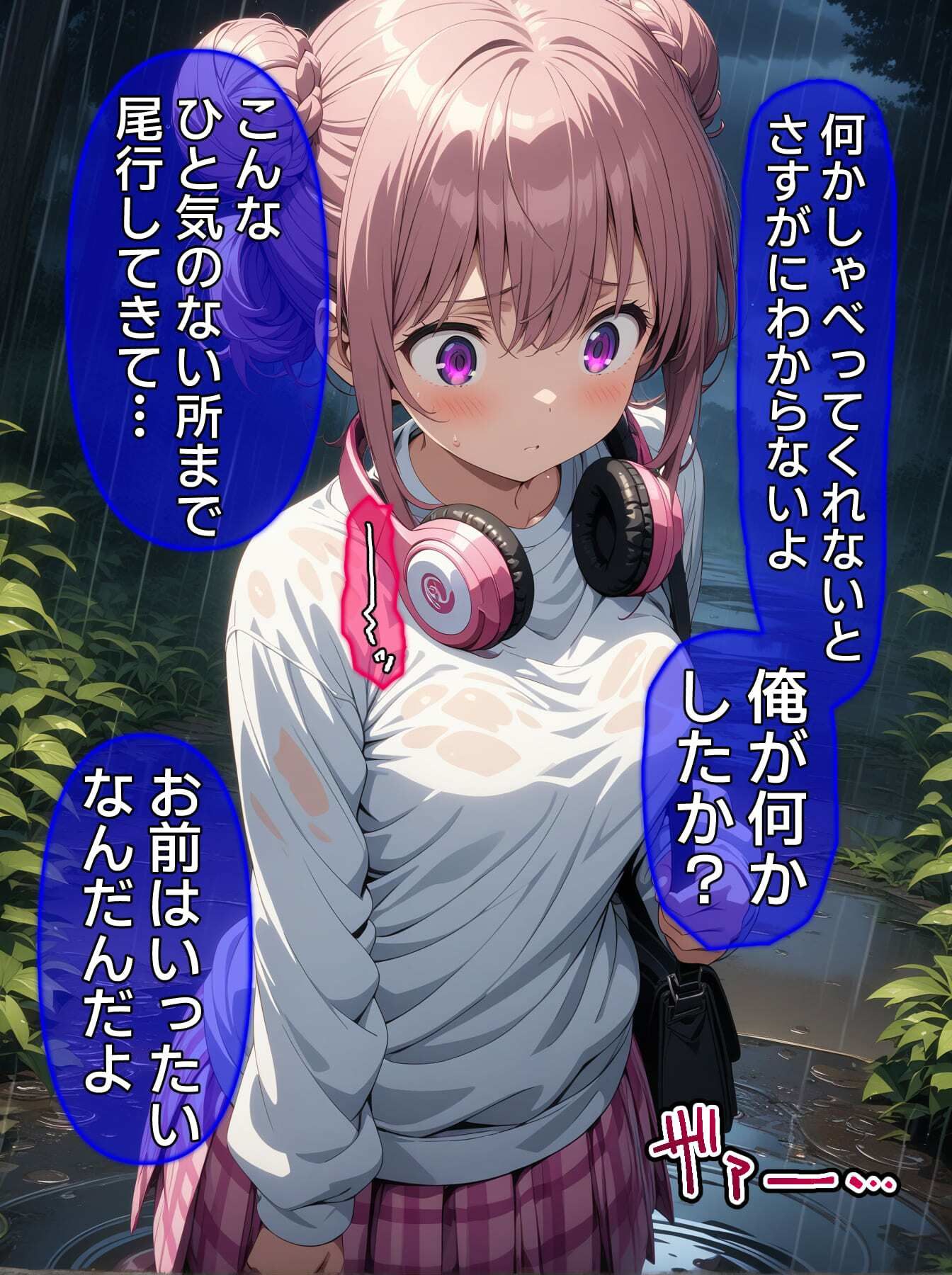 サンプル画像2:【CG】びしょ濡レ●プ5(ばななメモリアル) [d_475481]