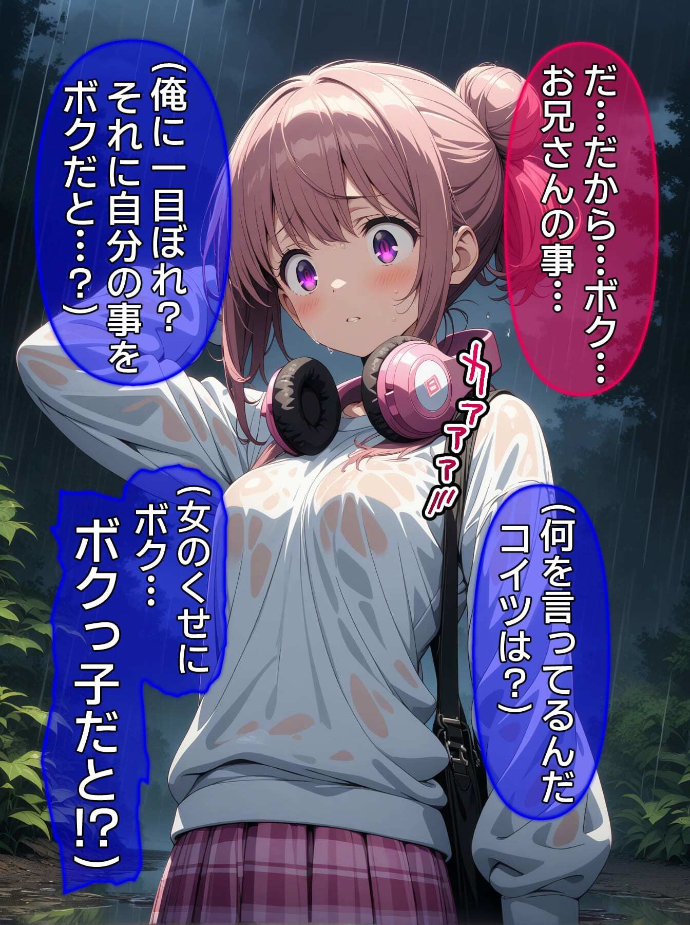 サンプル画像4:【CG】びしょ濡レ●プ5(ばななメモリアル) [d_475481]