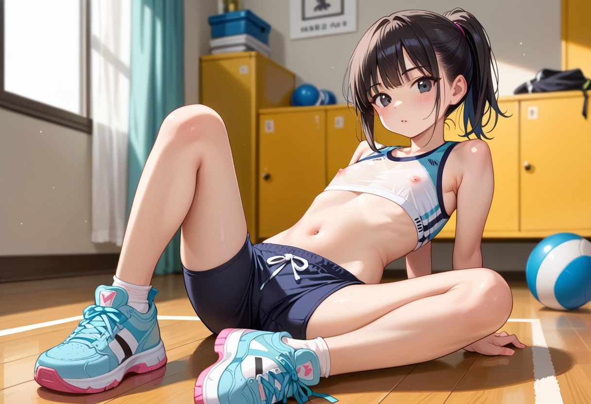 サンプル画像4:部活がおわったら汗だくエッチ(そにょポップ) [d_475482]