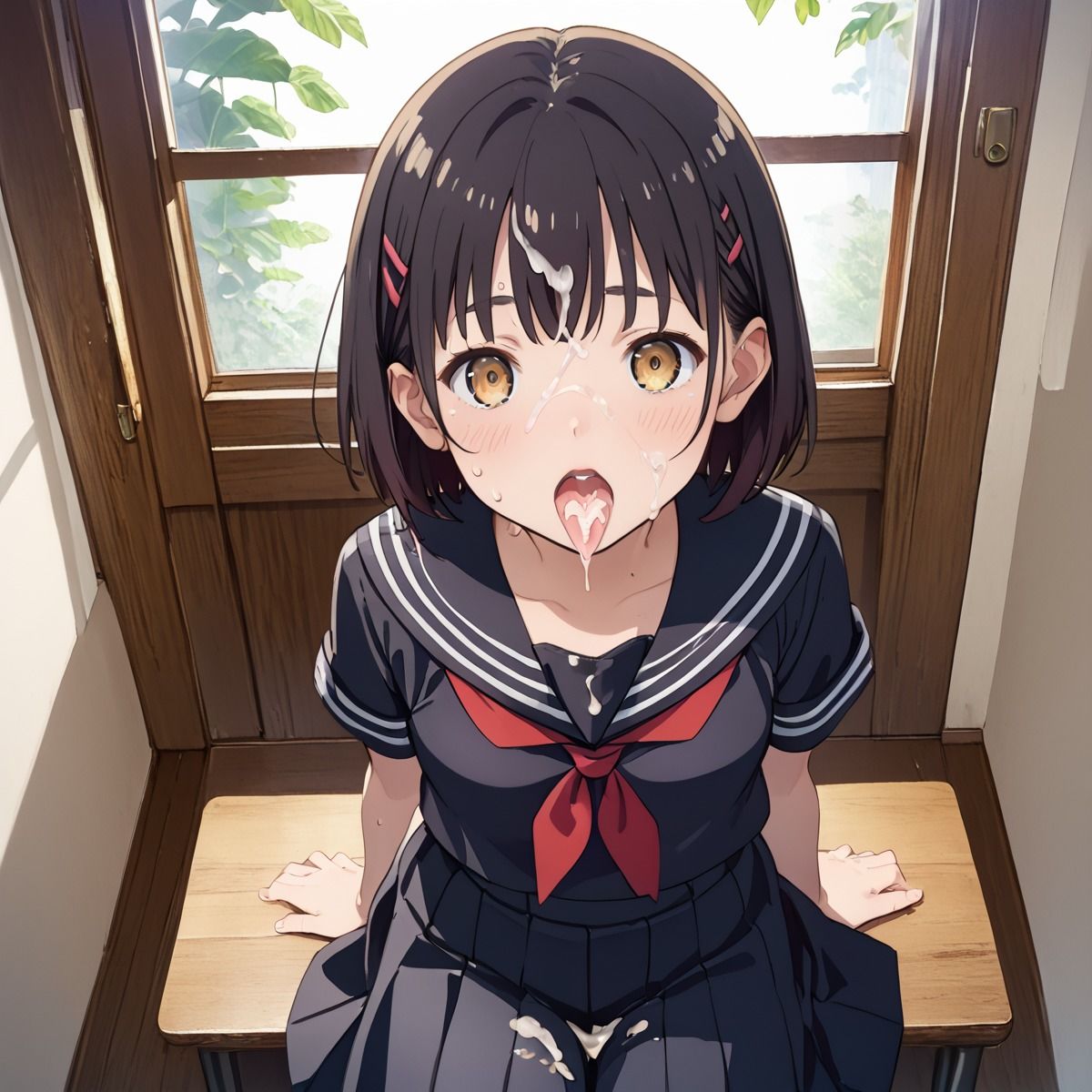 サンプル画像3:青春をかける少女のエロス＜黒髪ショート編＞(ふみふみねこ) [d_475520]