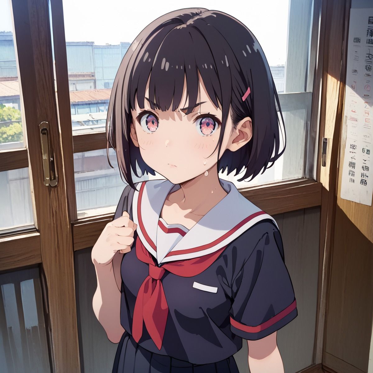 サンプル画像4:青春をかける少女のエロス＜黒髪ショート編＞(ふみふみねこ) [d_475520]