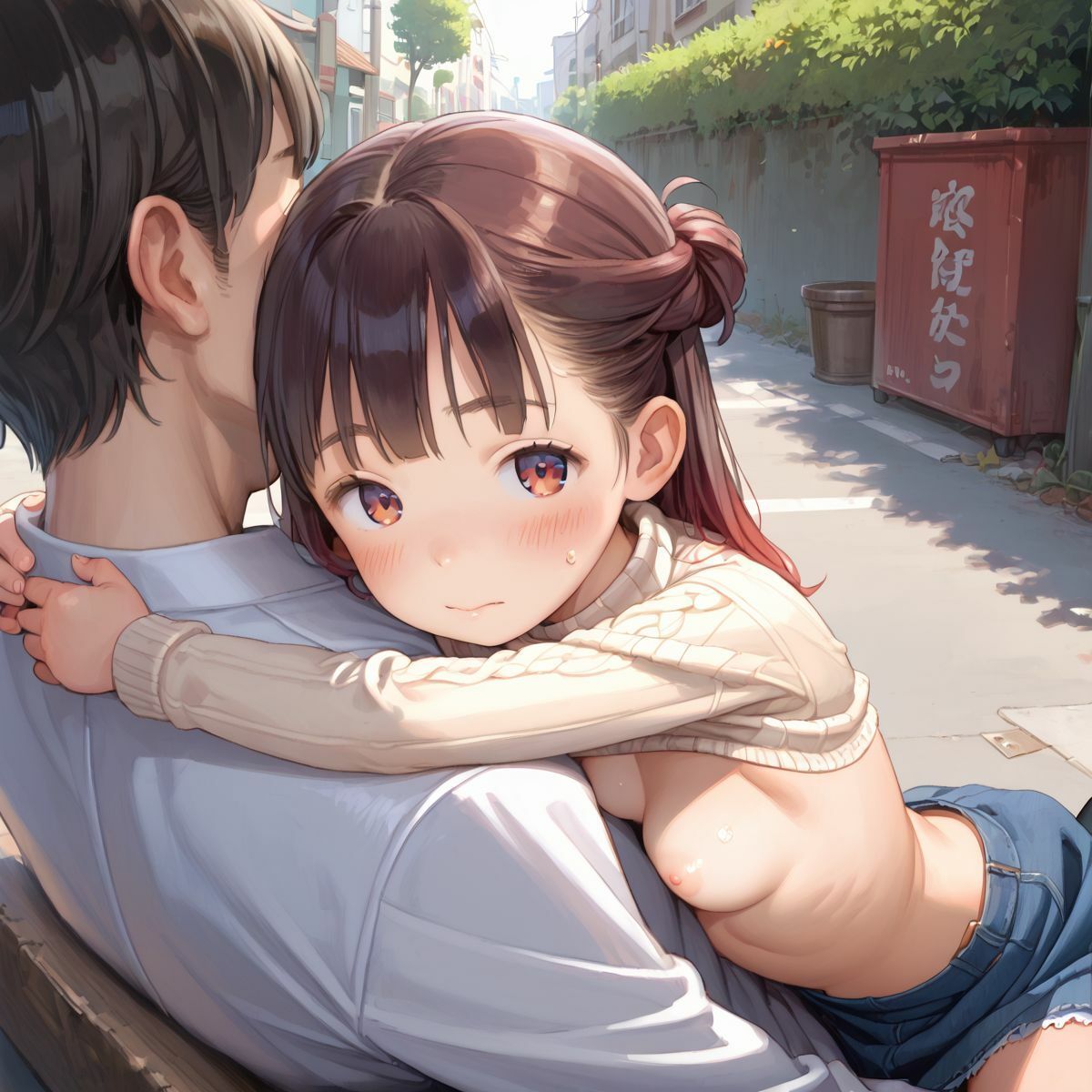 サンプル画像3:ちっぱい娘の日常〜はじめてのおつかい〜04(ぷにあな) [d_475584]