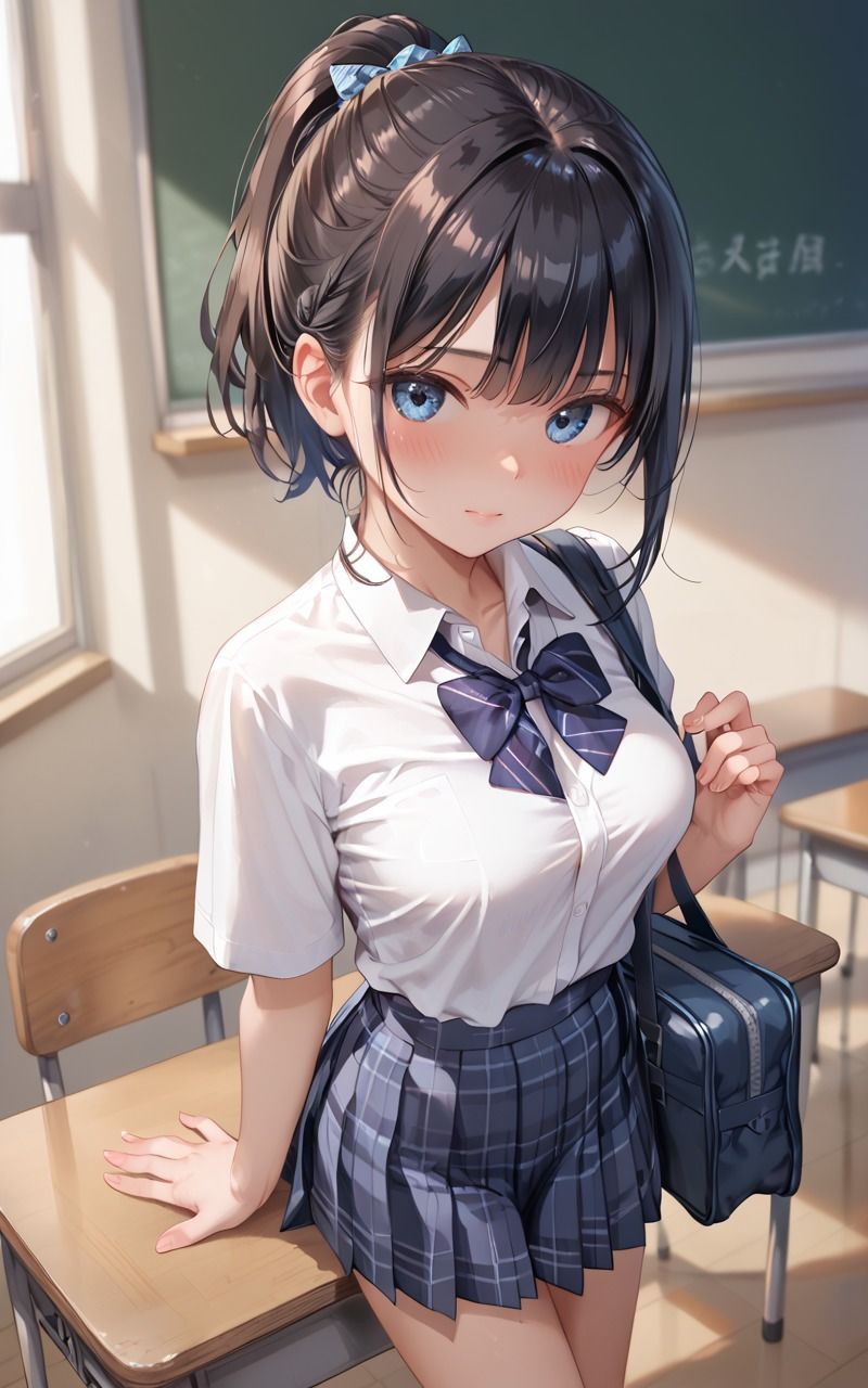 サンプル画像1:女子校生を追撃肉弾ピストンで犯してみた(キューピー) [d_475624]