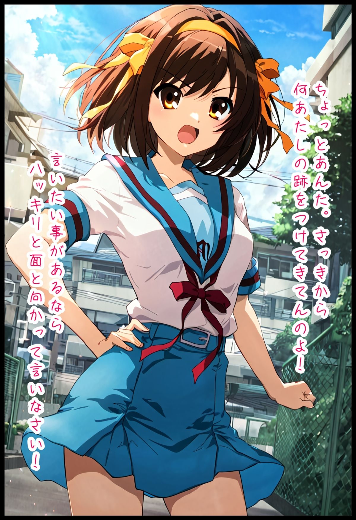 サンプル画像2:涼〇ハ〇ヒの聖水！(流水の館) [d_475788]