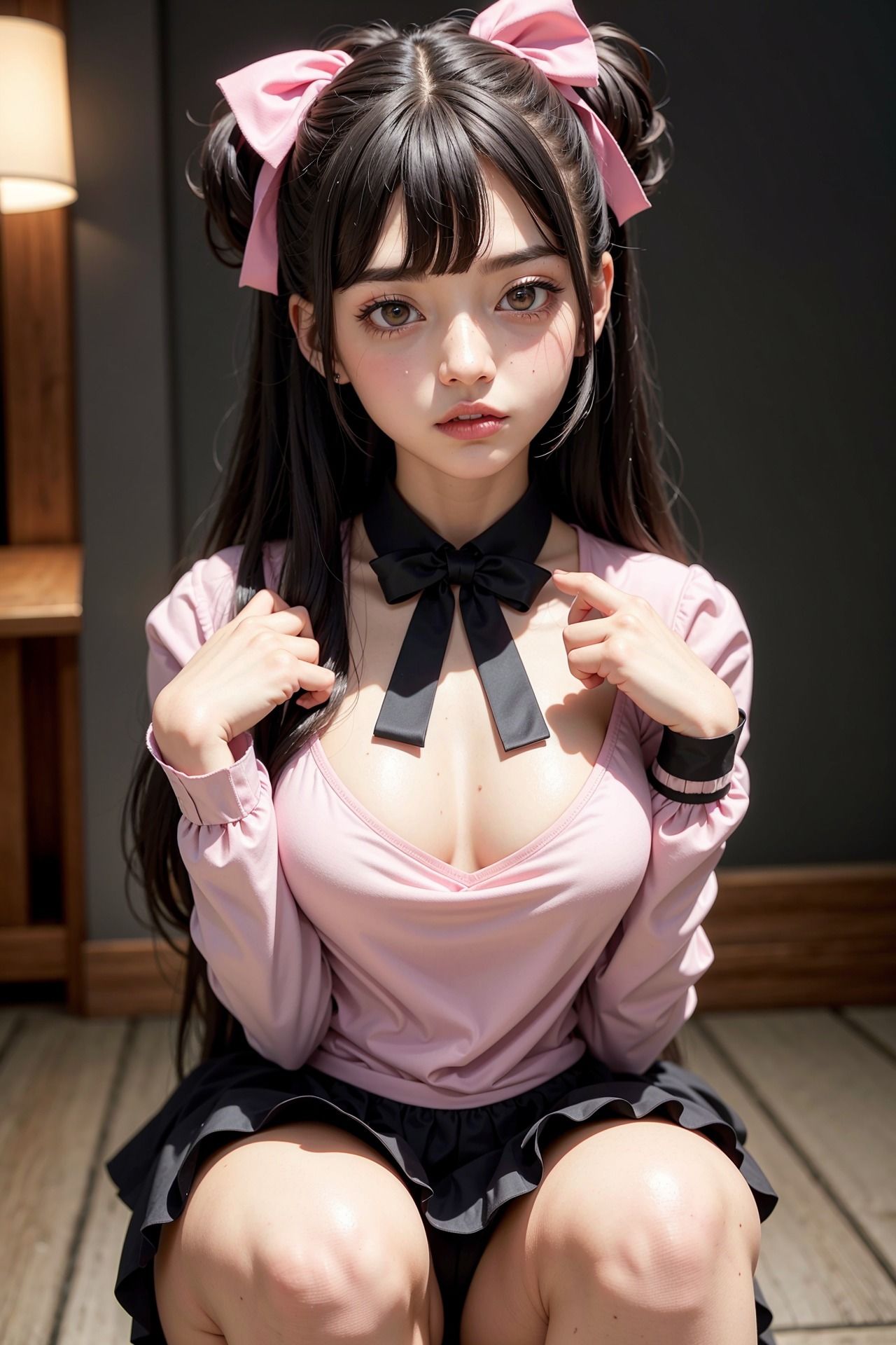 サンプル画像5:ト〇横量産型女子の開脚パンチラ(AIenough) [d_475867]