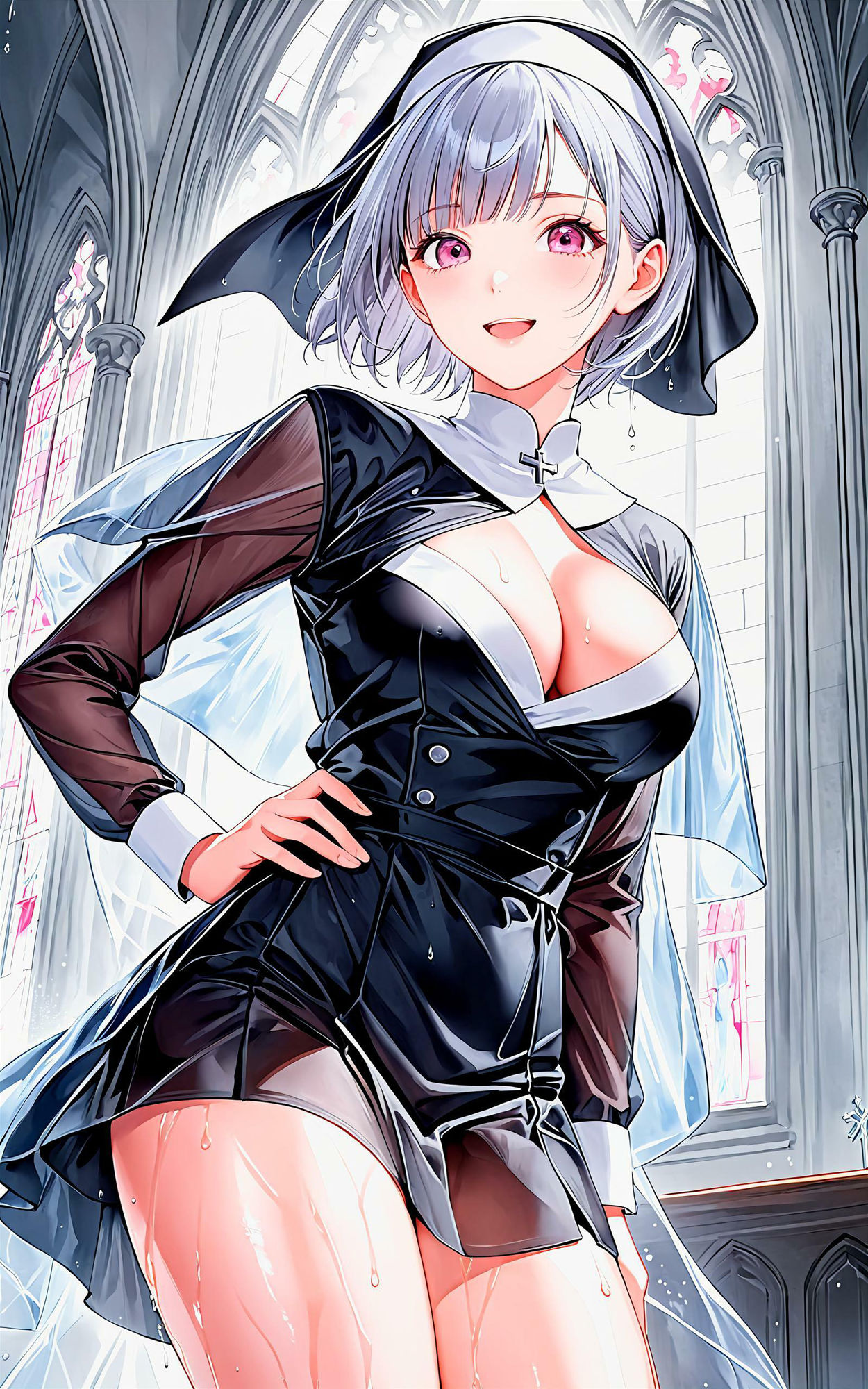 サンプル画像4:エチエチマリアさん こんなマリアさまなら全財産と魂を秒で売り渡すw vol.1(AIエチエチ部) [d_475885]