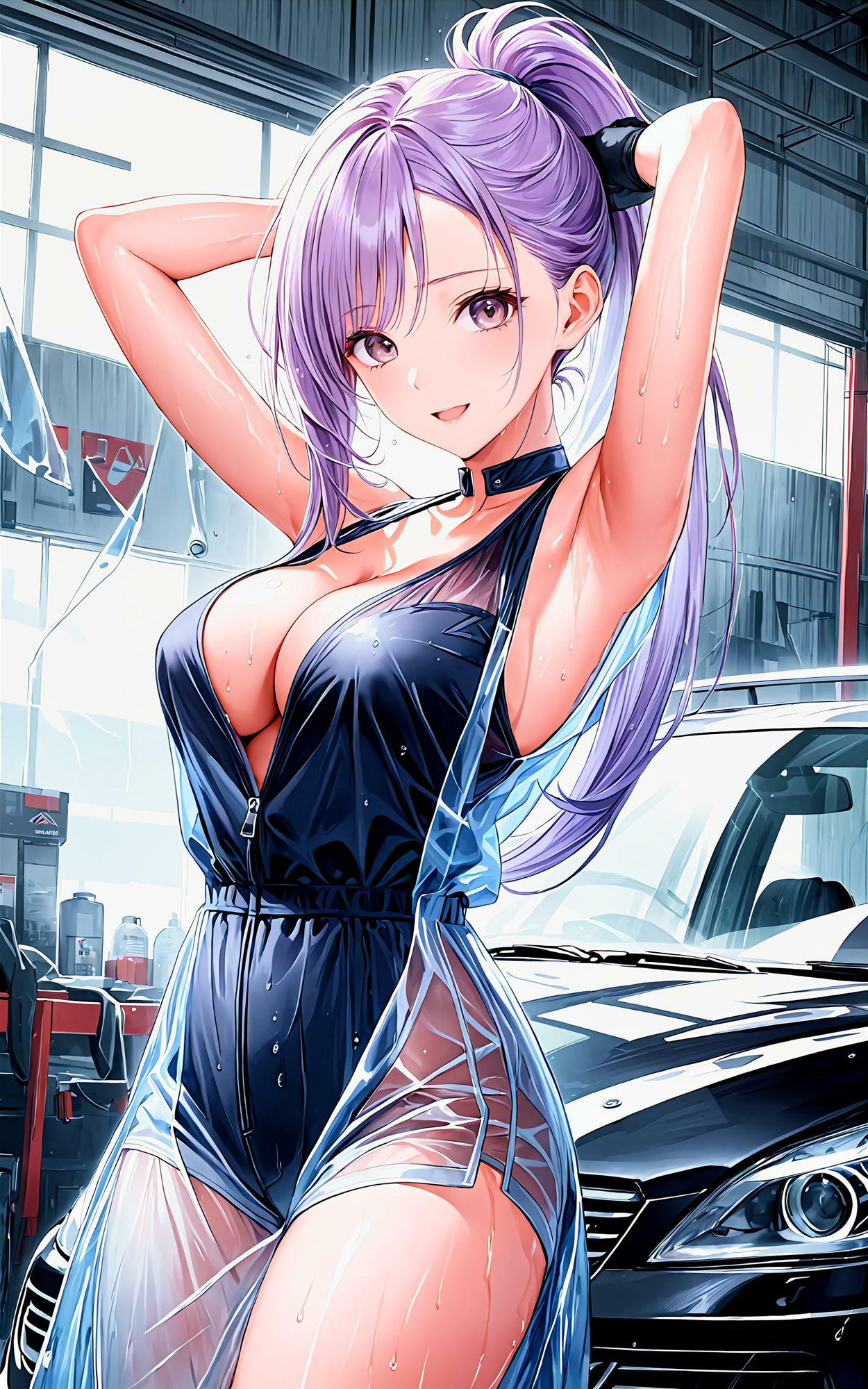 サンプル画像2:エチエチ整備士さん 僕を自分好みにカスタマイズしてくるエチエチ整備士さん vol.1(AIエチエチ部) [d_475889]