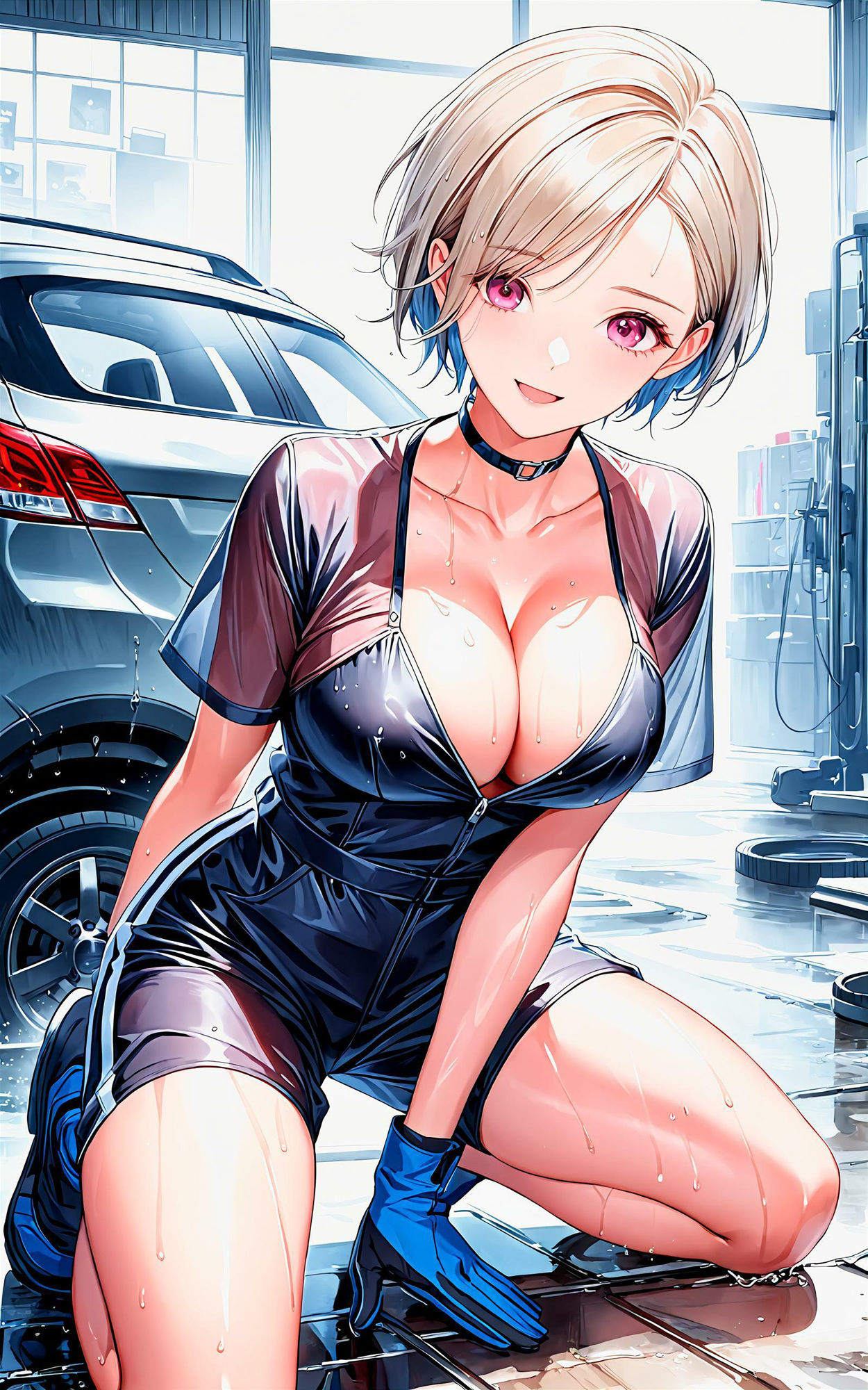 サンプル画像4:エチエチ整備士さん 僕を自分好みにカスタマイズしてくるエチエチ整備士さん vol.1(AIエチエチ部) [d_475889]