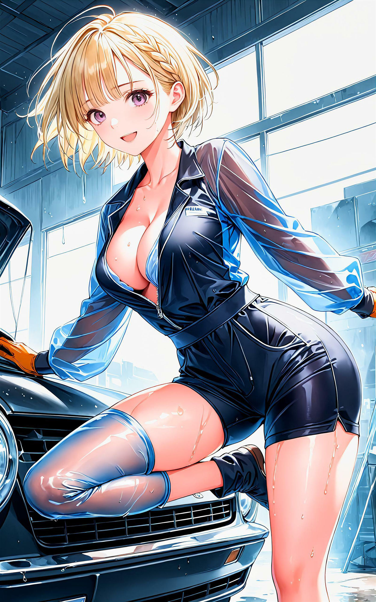 サンプル画像5:エチエチ整備士さん 僕を自分好みにカスタマイズしてくるエチエチ整備士さん vol.1(AIエチエチ部) [d_475889]