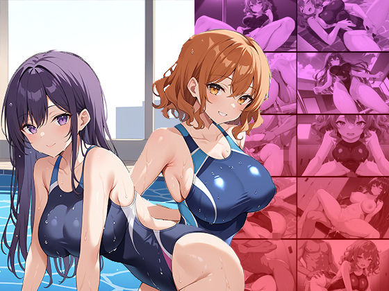 サンプル画像1:水泳部の蜜戯 〜放課後の競泳指導〜(ニート印刷所) [d_476000]