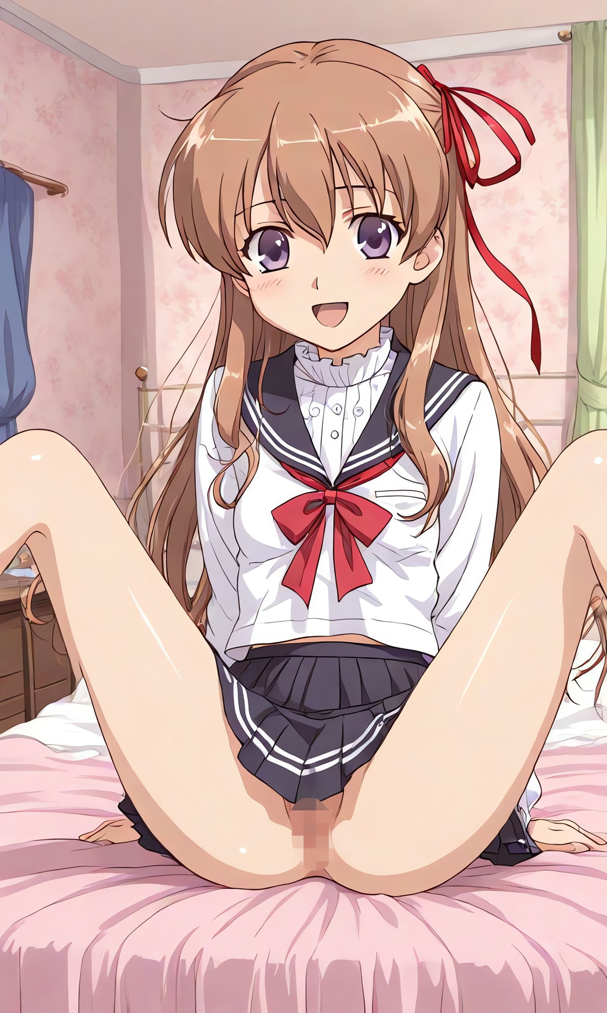 サンプル画像6:美少女オブ美少女・ミレイユちゃんとらぶらぶえっち(ぬぎかけぱんつ) [d_476016]