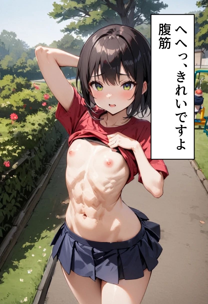 サンプル画像2:足刈がイク！ 腹筋編(コーンパン) [d_476031]