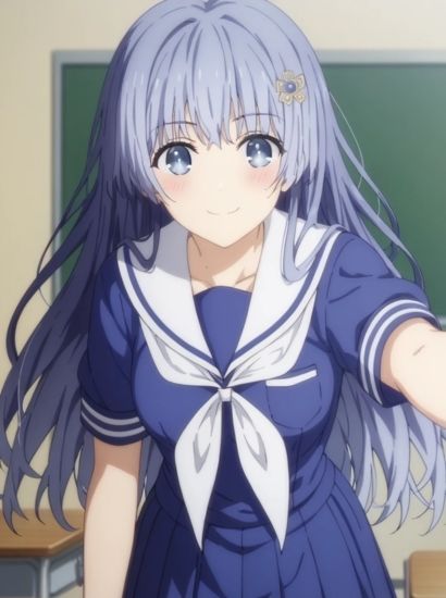 サンプル画像1:デートアライブの誘宵美九から送られてきた自撮り写真(自撮りサークル  イカスミ工房) [d_476044]