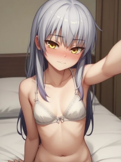 サンプル画像2:Angel Beats！の天使から送られてきた自撮り写真(自撮りサークル  イカスミ工房) [d_476047]