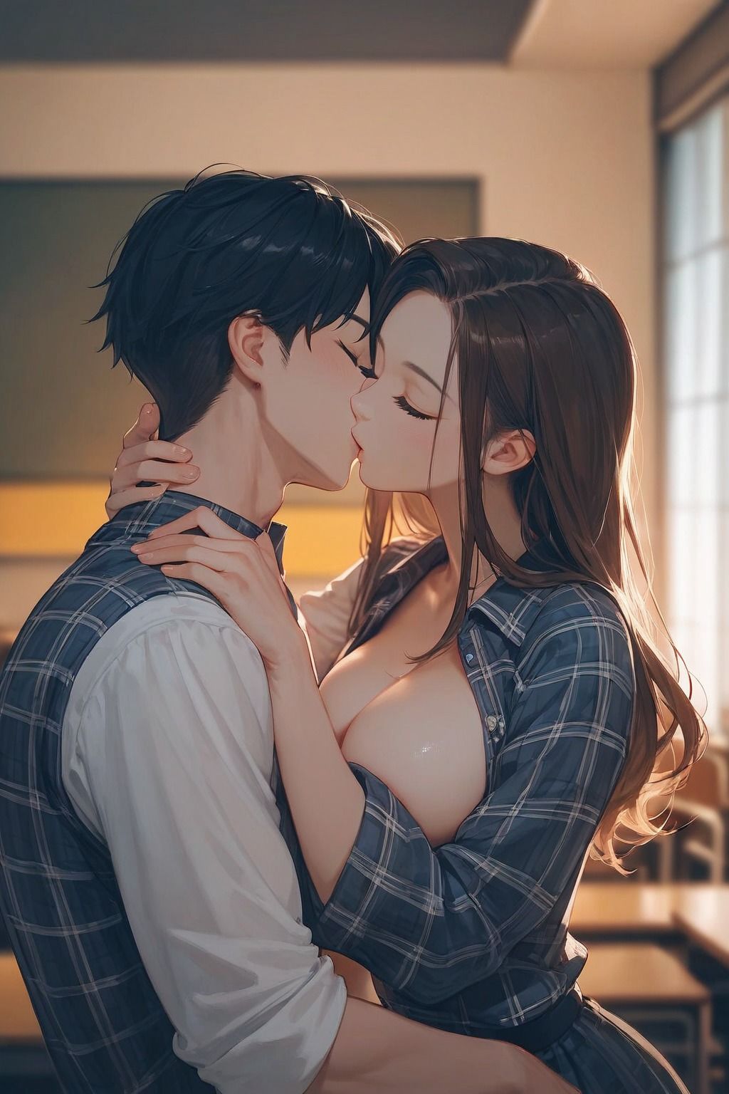 サンプル画像2:実は処女だった同級生のギャル。処女喪失したうえに催●で淫乱女になってしまう(きょほう) [d_476128]