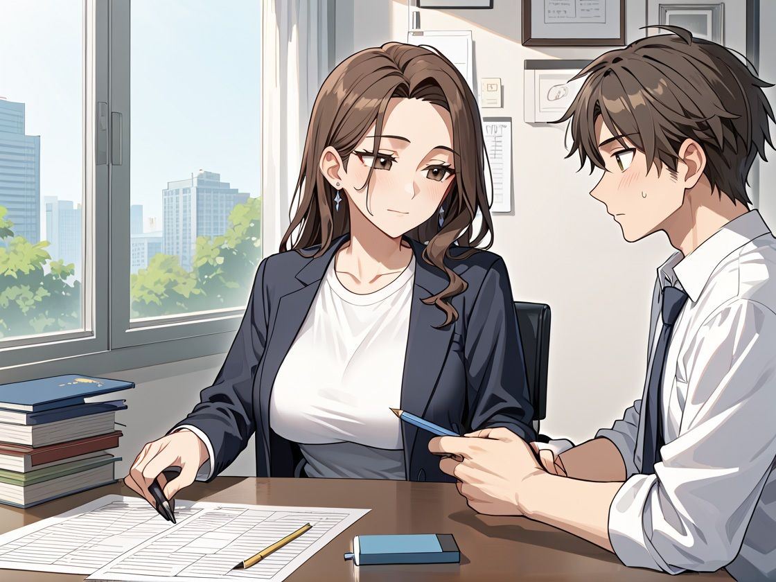 サンプル画像2:家庭教師のムチムチ巨乳先生がご褒美に筆下ろししてくれた(TAKUNOSUKE) [d_476147]