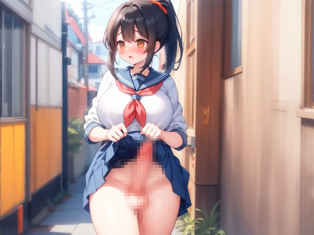 サンプル画像2:ふたなりちゃんは露出大好き3！！(メロンピープル) [d_476159]