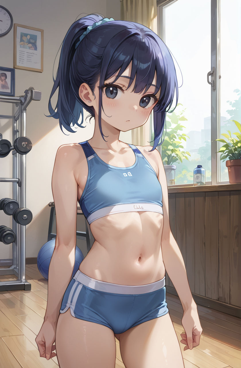 サンプル画像1:巨乳女子校生にイタズラしたら相当敏感だった(にくだんご) [d_476482]