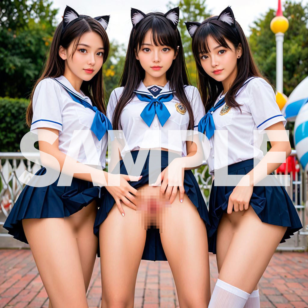 サンプル画像6:女子校生の課外学習ハーレムVol.1(実写系Project) [d_476508]