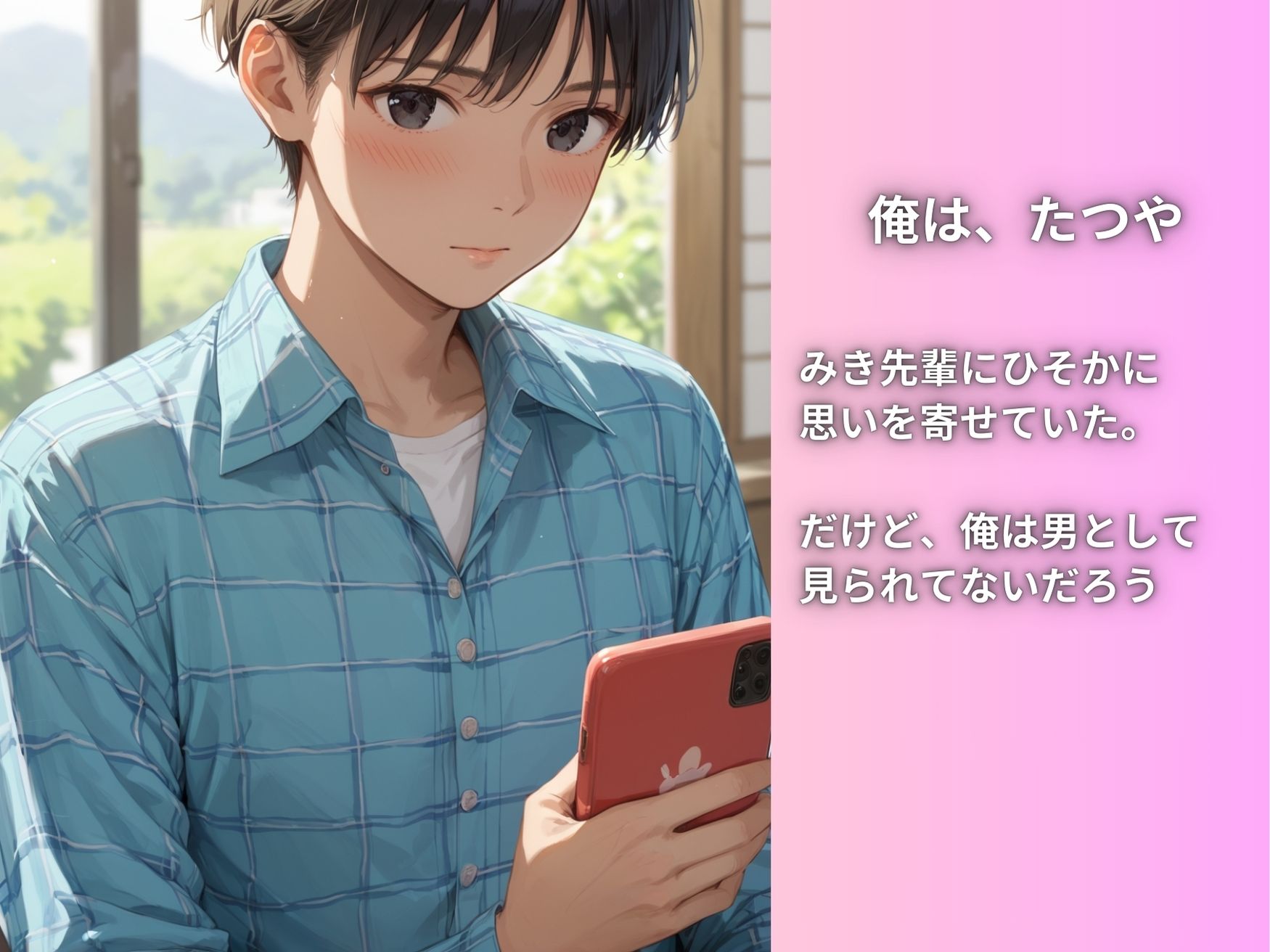 サンプル画像2:バイト先の先輩【レス解消で僕を誘惑してきた件】(男のロマン) [d_476541]