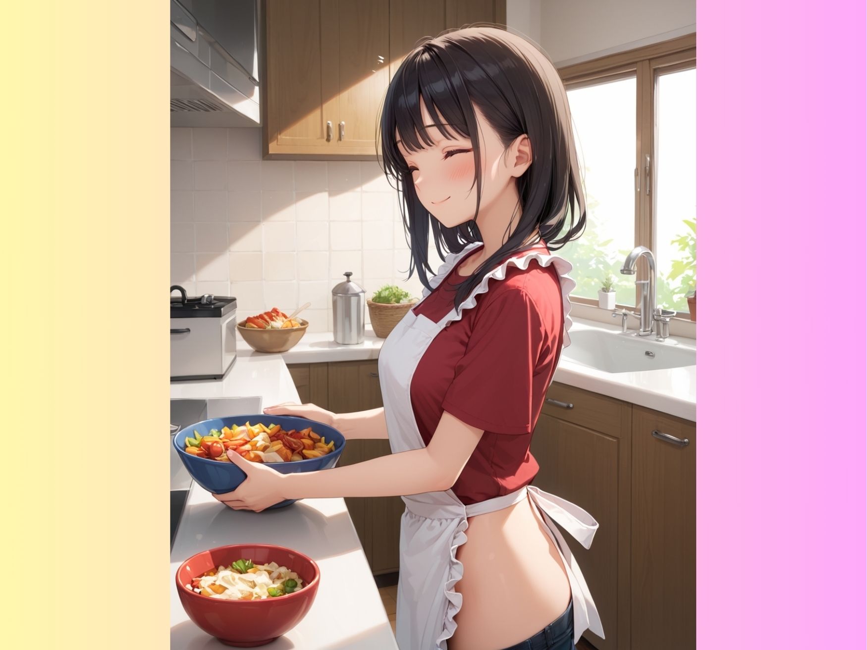 サンプル画像5:バイト先の先輩【レス解消で僕を誘惑してきた件】(男のロマン) [d_476541]