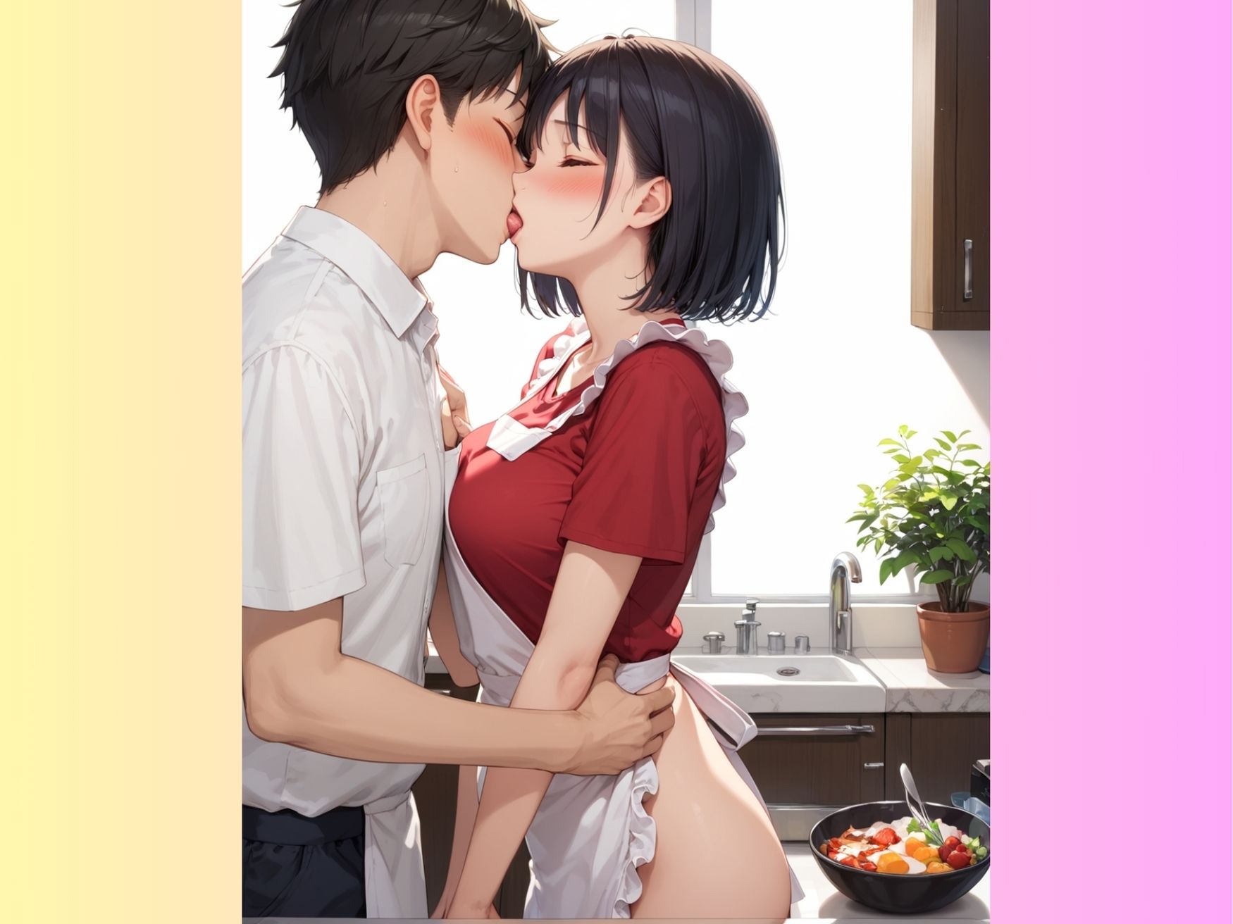 サンプル画像6:バイト先の先輩【レス解消で僕を誘惑してきた件】(男のロマン) [d_476541]