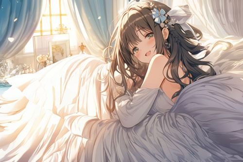 サンプル画像2:ドレス美少女32 【全年齢対応版】ドレスの誘い（いざない）(Dresscco) [d_476584]