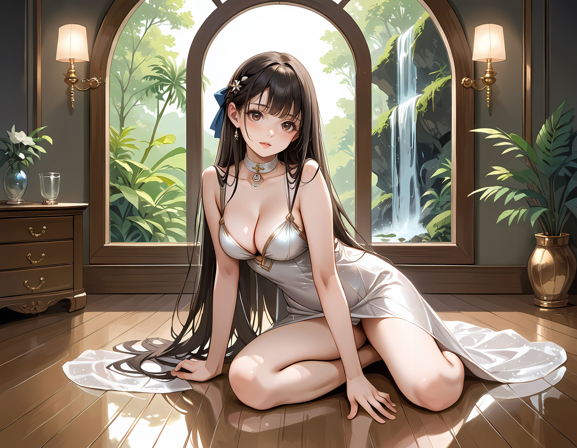 サンプル画像1:トップアイドルの秘密のセックスの夢 天野あおい(AI Novice) [d_476603]