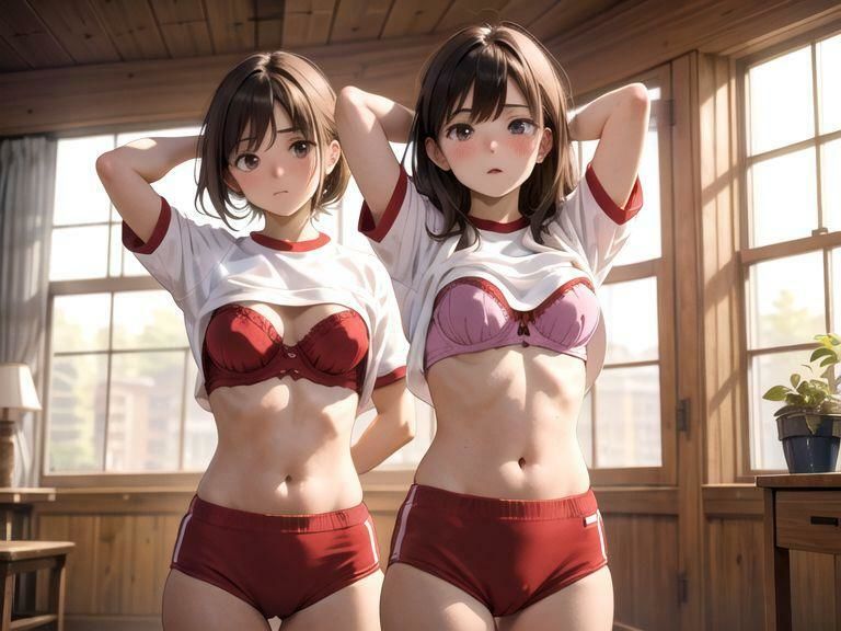 サンプル画像4:ブルマ鬼畜変態三昧  473枚(AI kawaii girl) [d_476640]