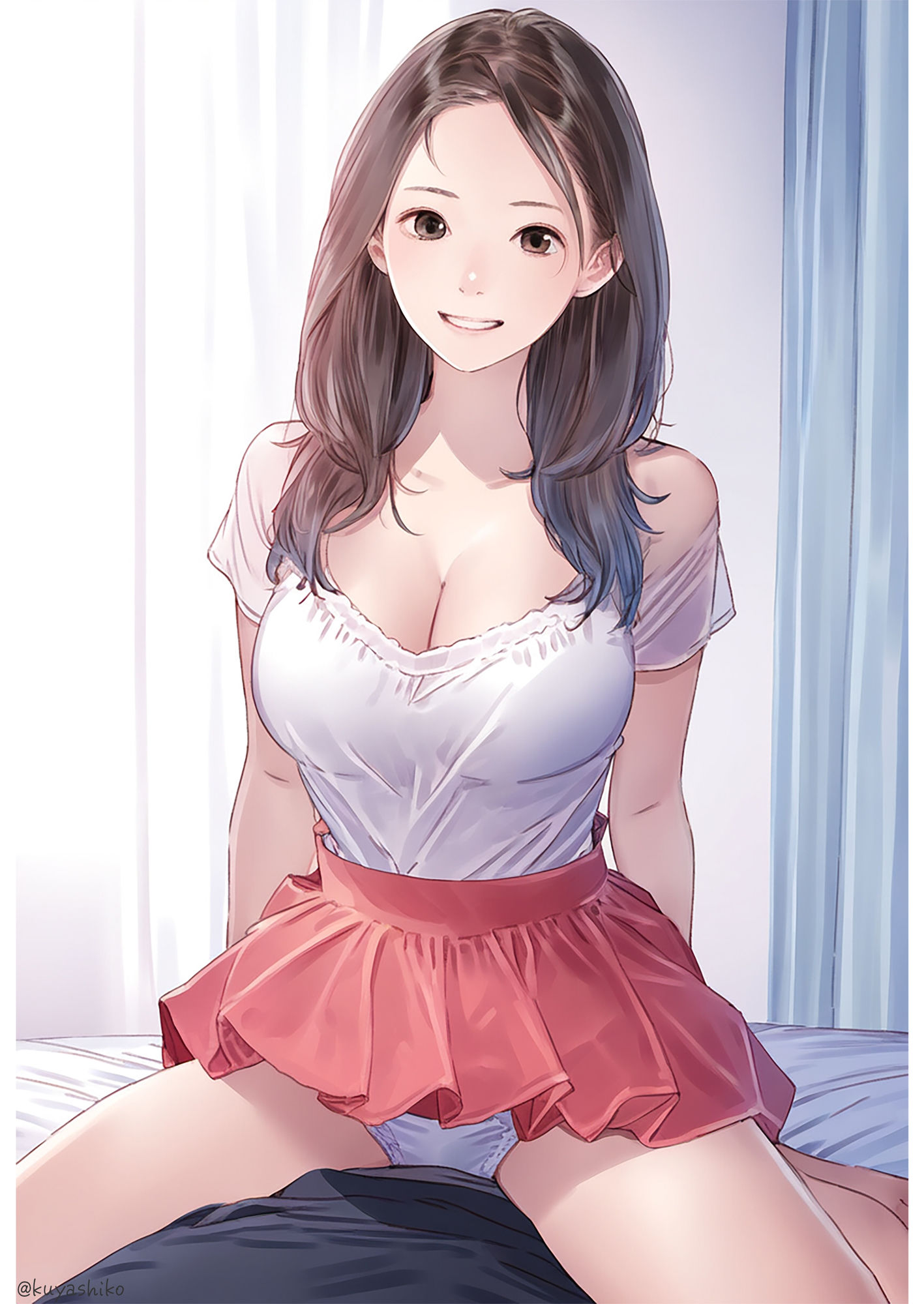 サンプル画像2:巨乳アイドルの沼2(くやしこ（悔しいけどシコシコ）) [d_476680]