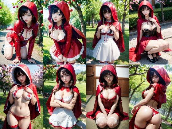 サンプル画像1:リンゴ農園の赤ずきんたちCG集R18 406枚＋微エロ74枚(AiNA愛菜) [d_476736]