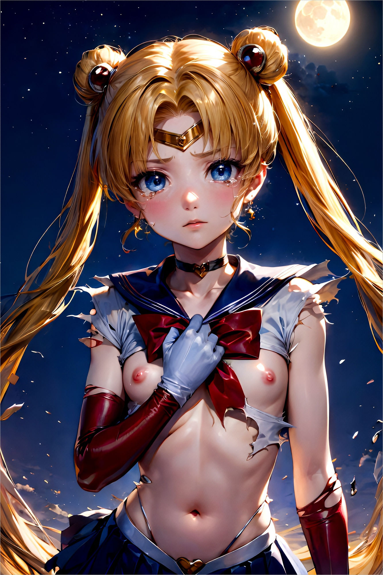 サンプル画像5:月野うさぎの初体験(クルミンのワンダーランド) [d_476747]