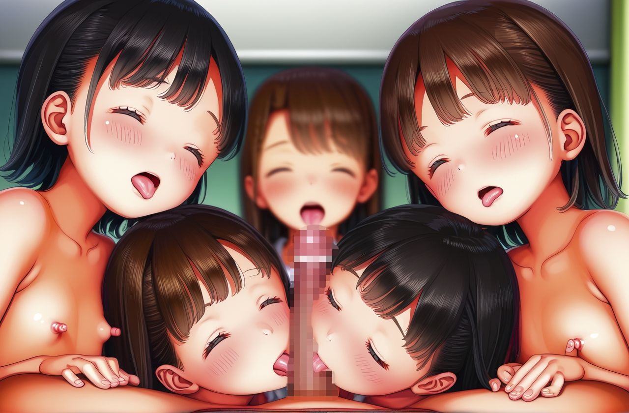 サンプル画像4:少女ハーレム ロり巨乳＆つるぺた女子勢揃い(にくだんご) [d_476752]