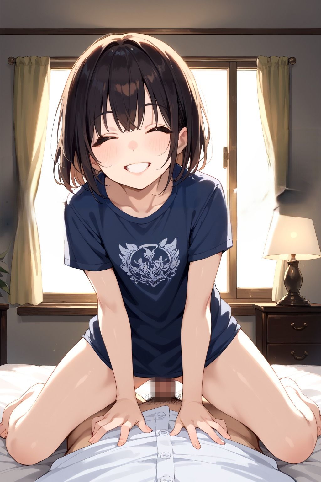 サンプル画像1:おじさんと少女中出し初体験(あめふらし) [d_476762]