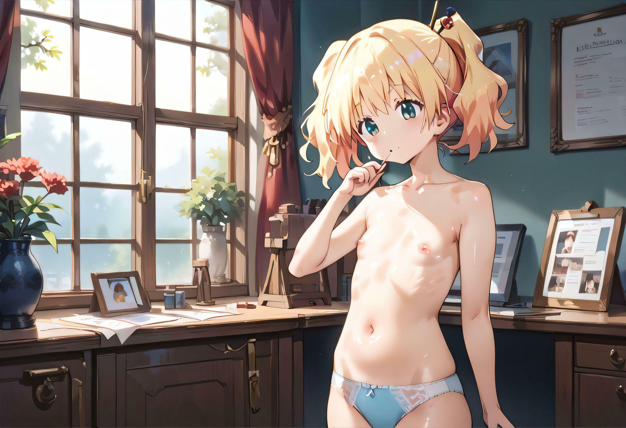 サンプル画像2:きんいろの味(AIラヴ) [d_476791]