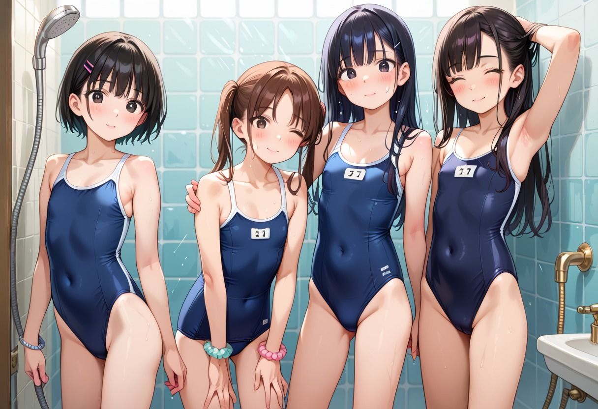 サンプル画像1:スク水女子の性事情(そにょポップ) [d_476864]